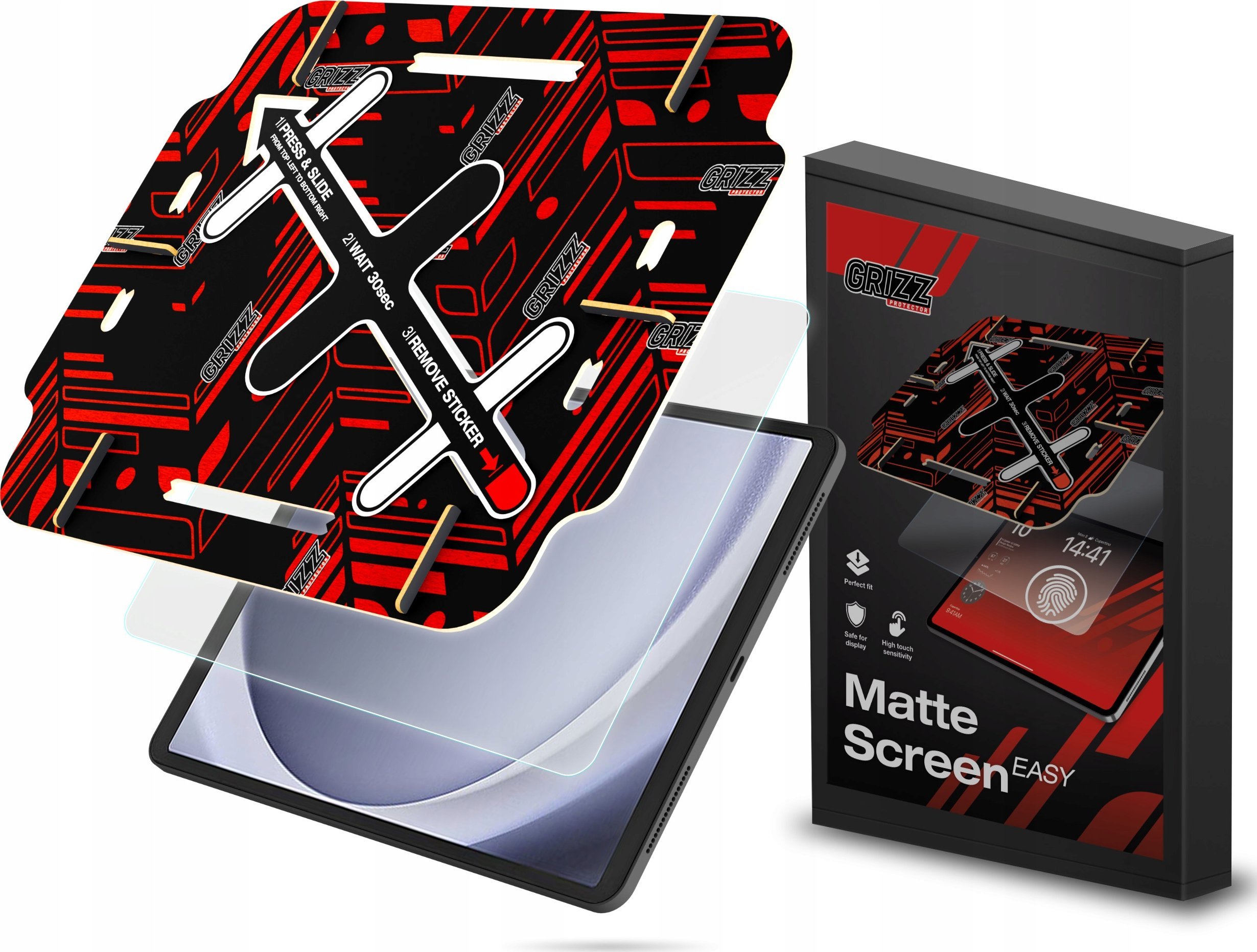 GrizzGlass Folia matowa GrizzGlass MatteScreen Easy do Samsung Galaxy Tab A9