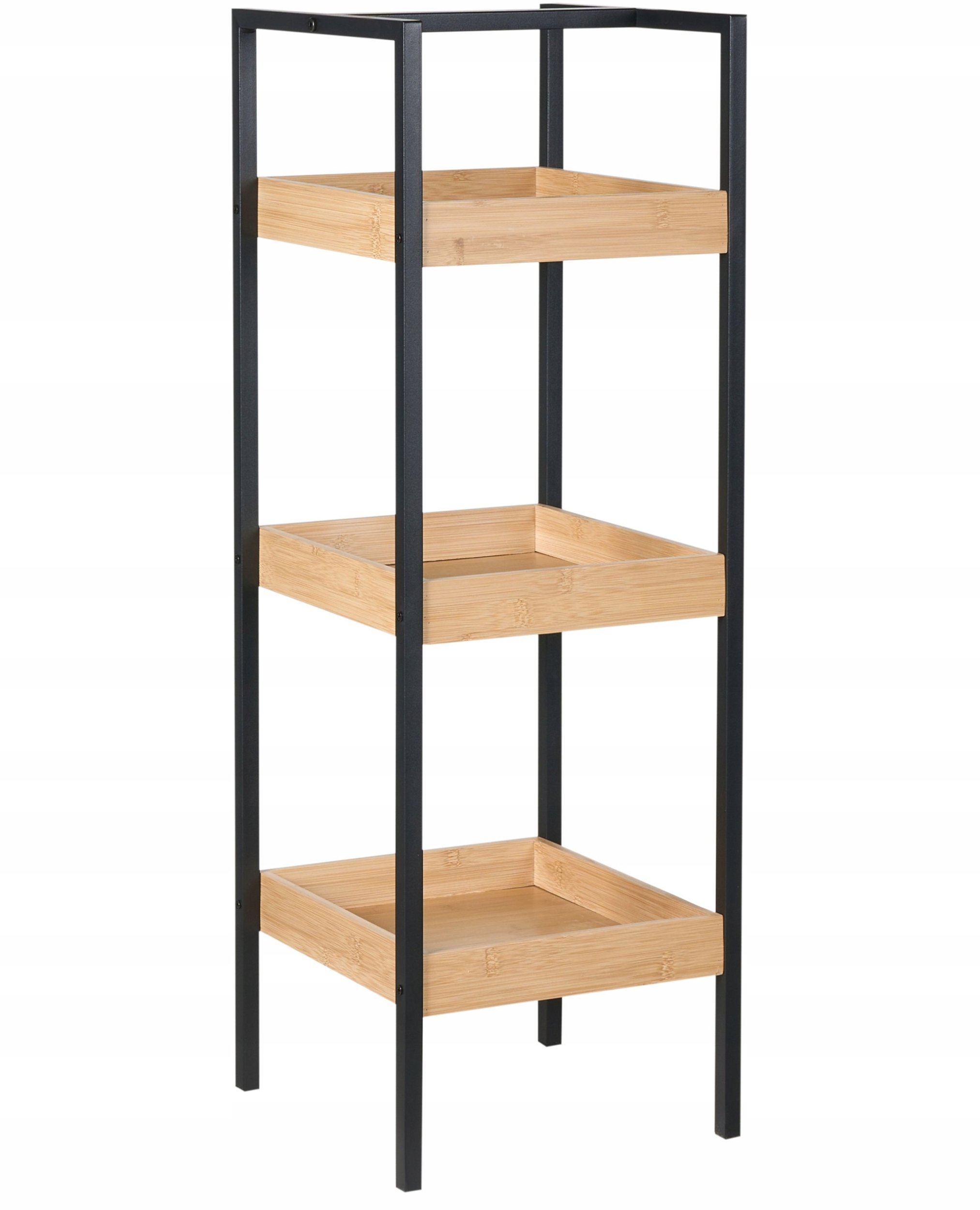 Regał 3 półki TAJZARA Drewno bambusowe Jasnobrązowy