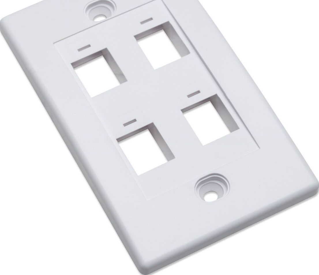 Intellinet Network Solutions 4-PORTOWY PANEL NA MODUŁY KEYSTONE DO PUSZKI 517874 (163316)