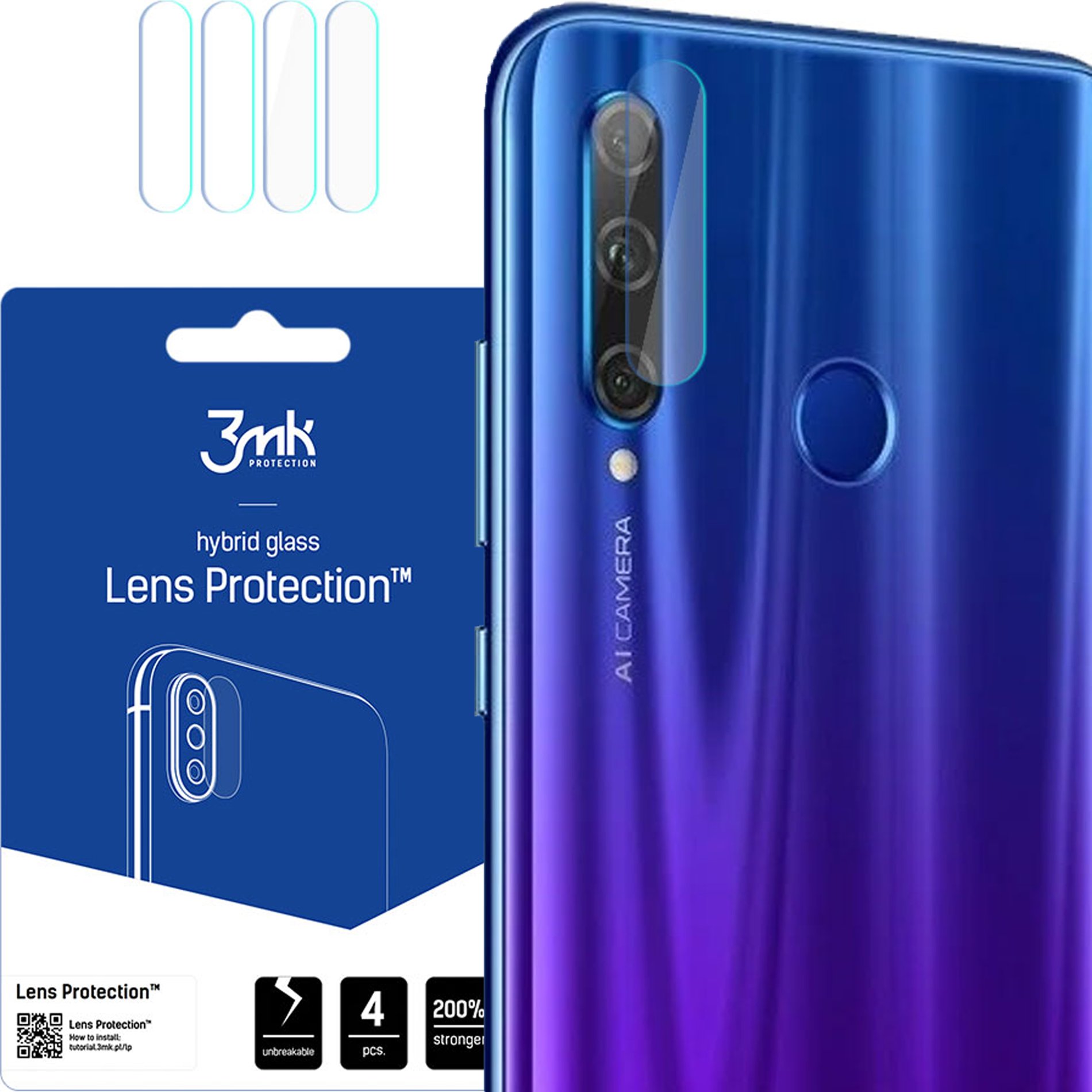 HONOR 20E - 3MK LENS PROTECTION