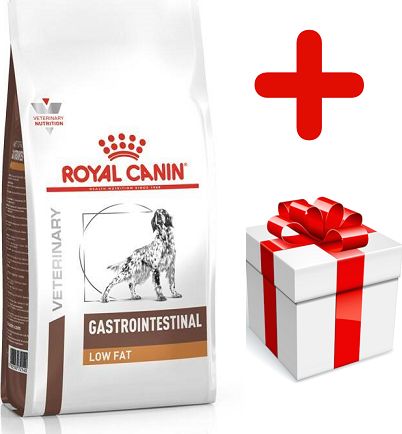 Royal Canin ROYAL CANIN Gastro Intestinal Low Fat LF22 12kg + niespodzianka dla psa GRATIS!