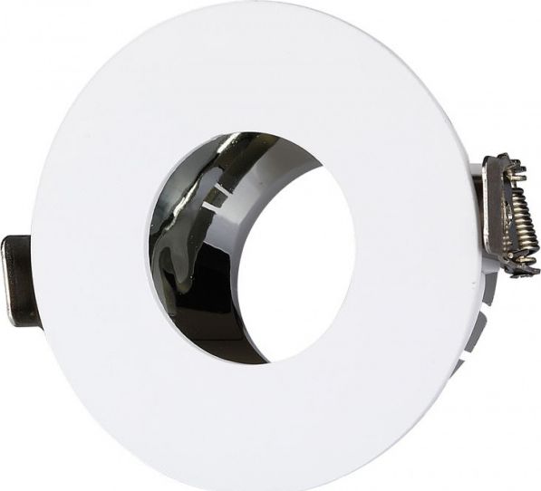 V-TAC downlight VT-873 8 x 4,2 cm GU10 aluminium biały/srebrny
