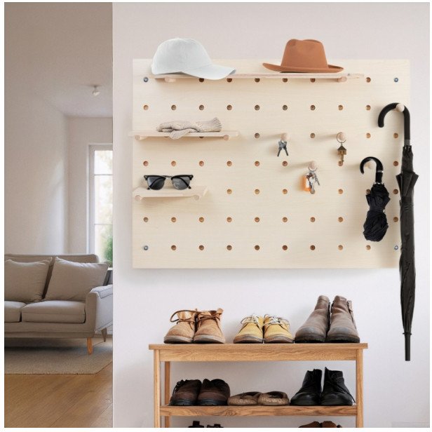 maclean Drewniana tablica organizer MC-131 WD