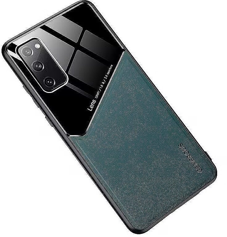 Mocco Lens Leather Back Case for Apple iPhone 11 Pro Max Green