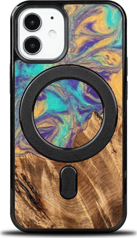 BeWood Etui Bewood Unique na iPhone 12 Mini - Planets - Merkury z MagSafe