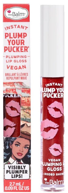 The Balm Instant Plump Your Pucker Plumping Lip Gloss błyszczyk powiększający usta Rodeo Show 2.7ml