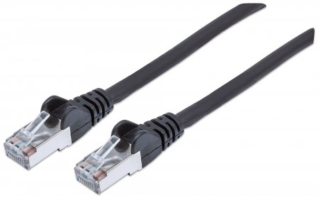 Intellinet Network Solutions Patchcord Cat6 SFTP, LSOH, 0.5m, czarny (735209)