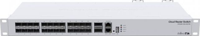 MikroTik MIKROTIK CRS326-24S+2Q+RM Switch 24x SFP+ 2x QSFP 1x RJ45 100Mb/s
