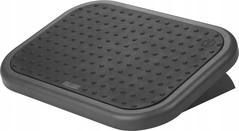 Q-Connect Podnóżek Q-CONNECT, 450x330mm, z gumową matą, czarny