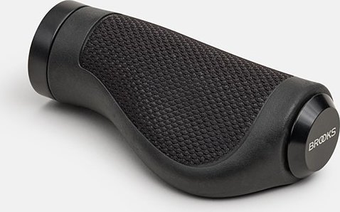 Brooks Chwyty BROOKS ERGONOMIC RUBBER GRIPS, Black, Rozmiar 130/100 (NEW)