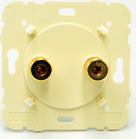 Efapel EFAPEL LOGUS90 GNIAZDO GŁOŚNIKOWE 21220