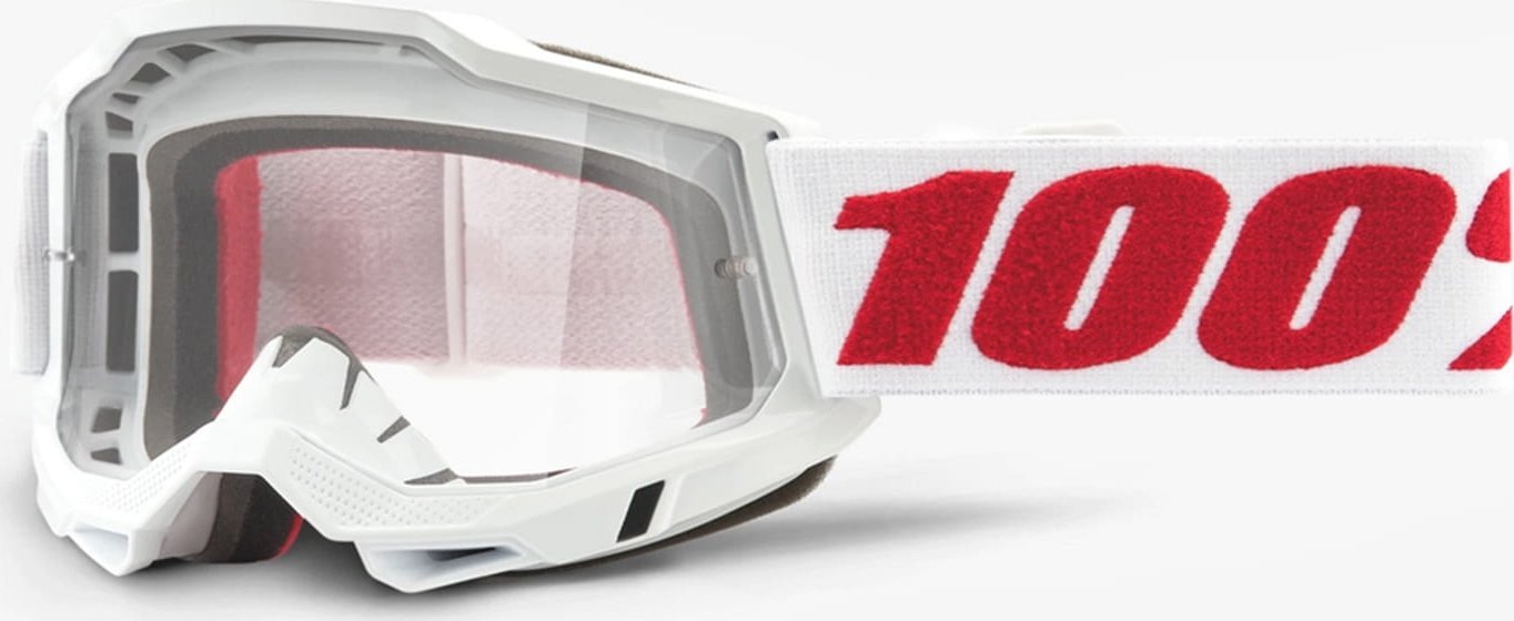 100% Gogle 100% ACCURI 2 DENVER (Szyba Przezroczysta Anti-Fog, LT 88%-92%) (NEW)