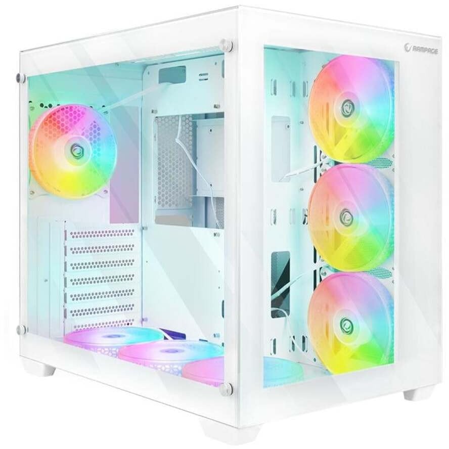 Obudowa Rampage Iceblade Pro ARGB biała (ICEBLADEPRO-WHITE)