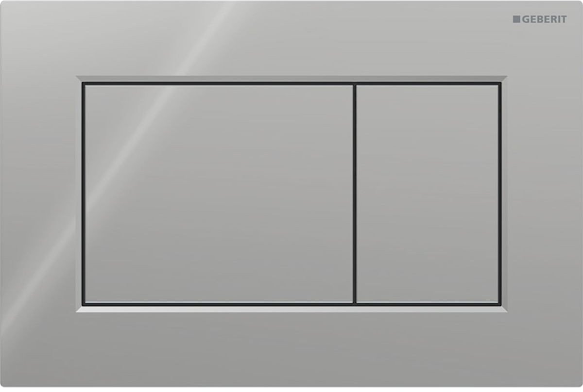 115.660.21.1 / GEBERIT / SIGMA01 / PRZYCISK URUCHAMIAJĄCY PRZEDNI CHROM BŁYSZCZĄCY PROSTOKĄTNY /