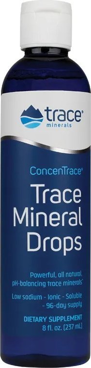 TRACE MINERALS Trace Minerals - Krople Mineralne, Minerały, Płyn, 237 ml