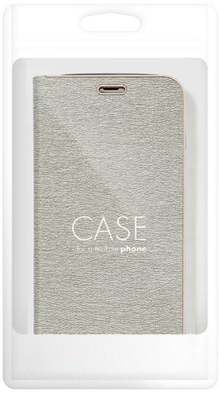 Kabura LUNA Book Gold do XIAOMI Redmi 15C srebrny