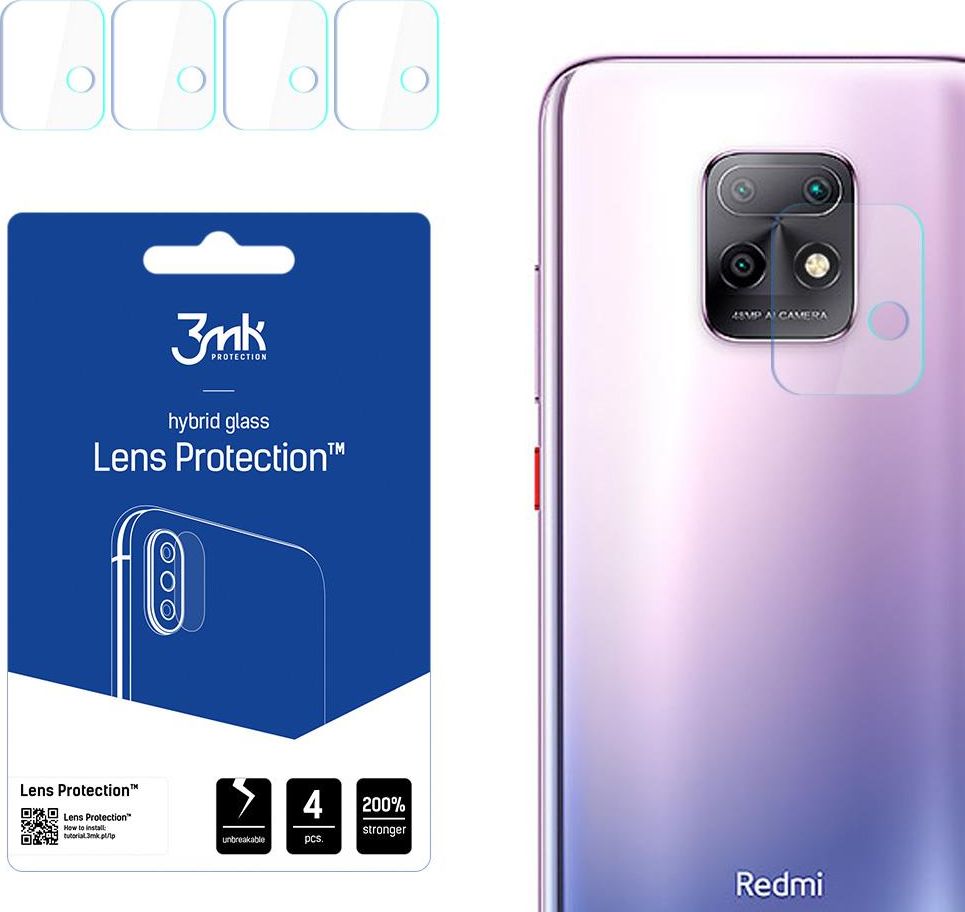 3MK Xiaomi Redmi 10X 5G - 3mk Lens Protection