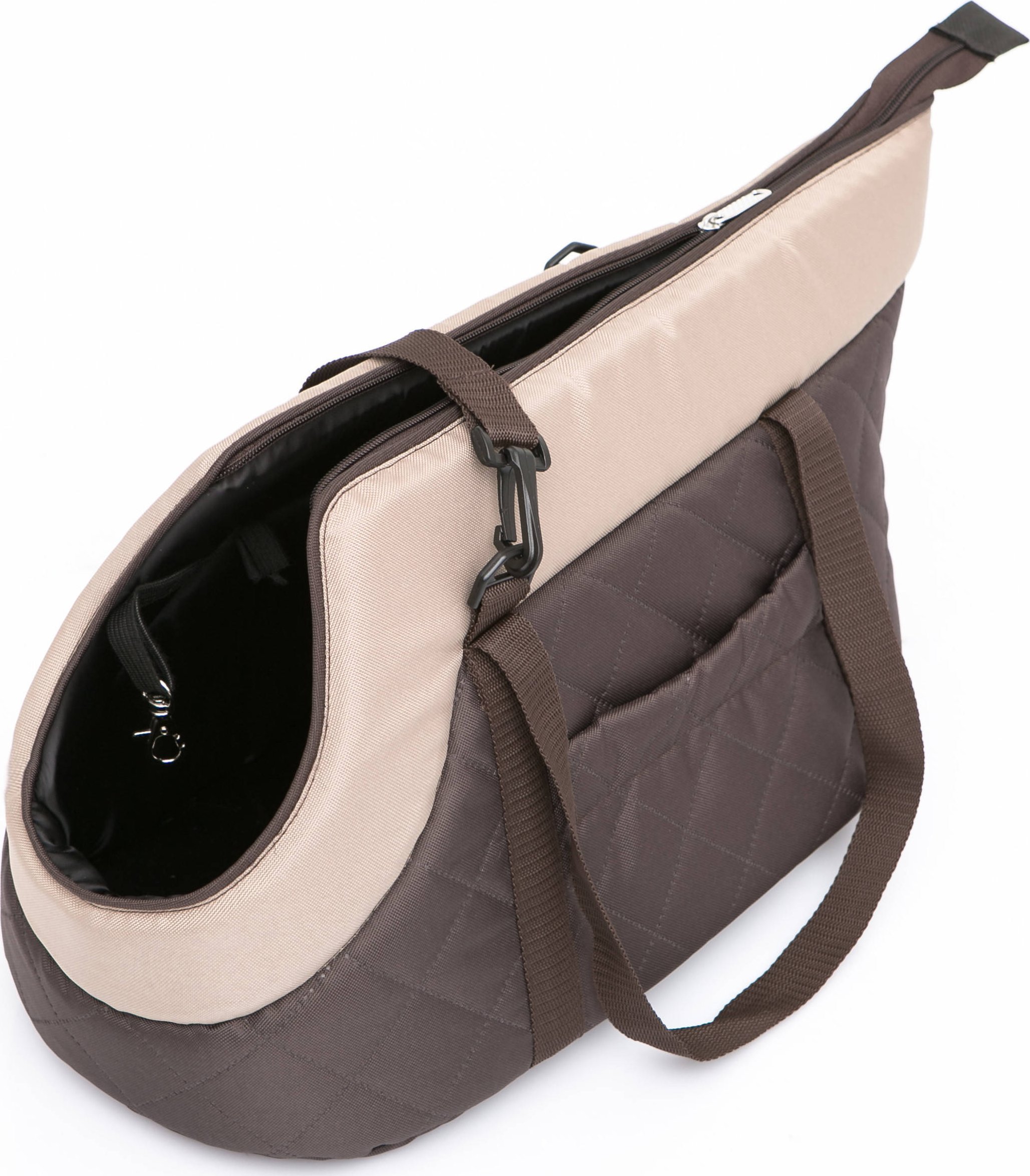 Hobbydog R1 TORBA CZARNY Z TURKUSOWYM SZALEM (NUBUK)