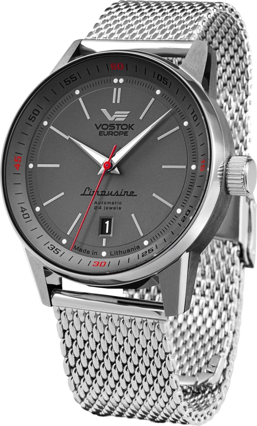 Zegarek Vostok Europe Zegarek męski Vostok Europe NH35A-560A688B srebrny