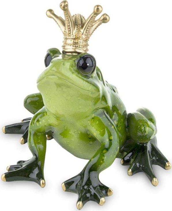 Art-Pol Figurka Żaba Królewicz Optymista na miłość H:14 cm