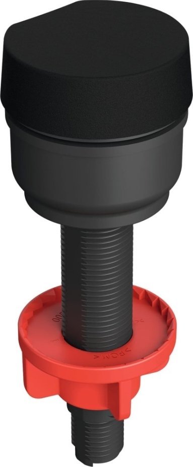 Syfon Franke Pokrętło korka automatycznego Czarny mat 112.0657.383