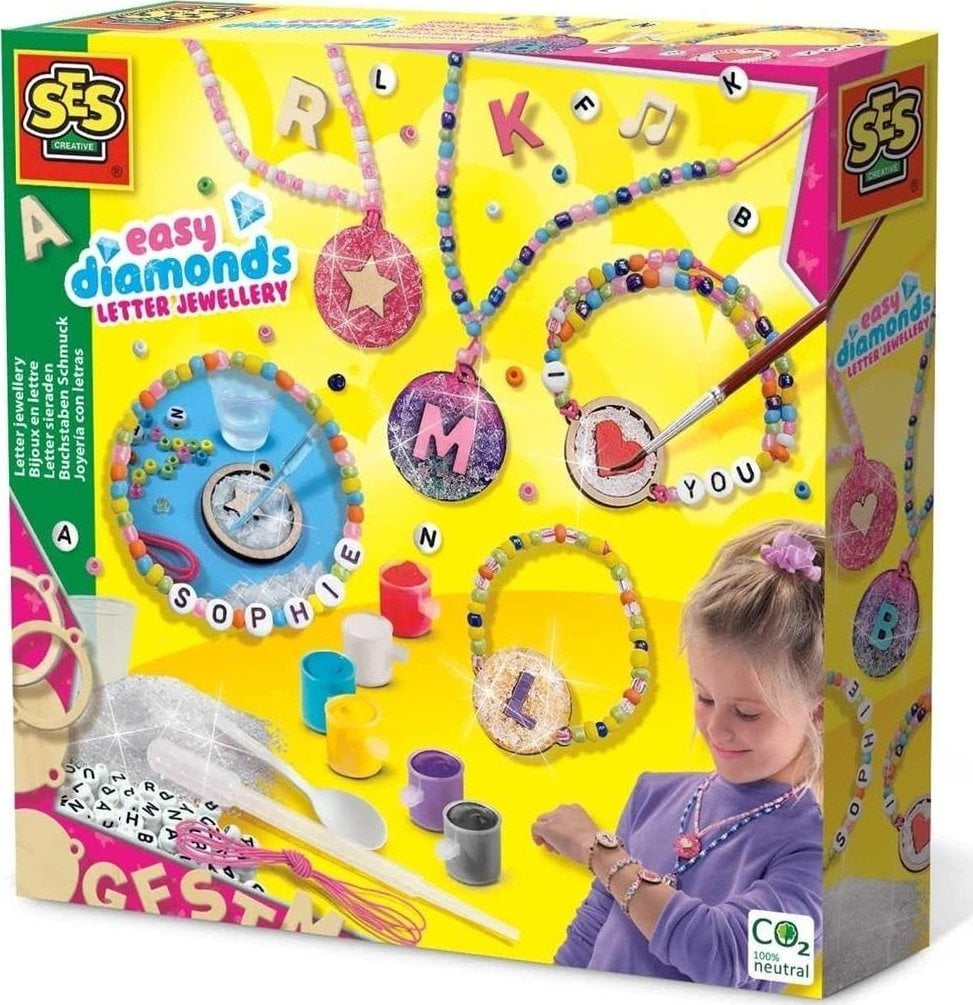 SES Kreatywna zabawa - Biżuteria z literkami