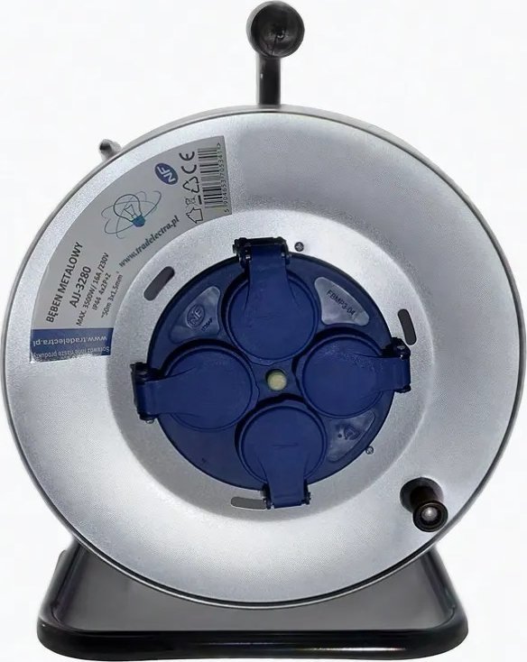 Tradelectra Bęben na przedłużacz metalowy AJJ-3280 TradElectra