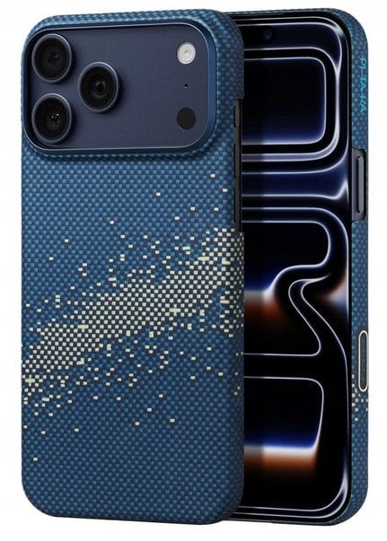Etui PITAKA Ultra-Slim MagSafe do Apple iPhone 17 Pro milky way galaxy