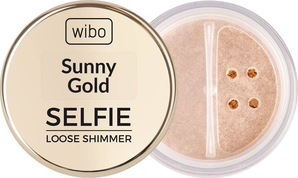Wibo Wibo Selfie Loose Shimmer rozświetlacz do twarzy Sunny Gold