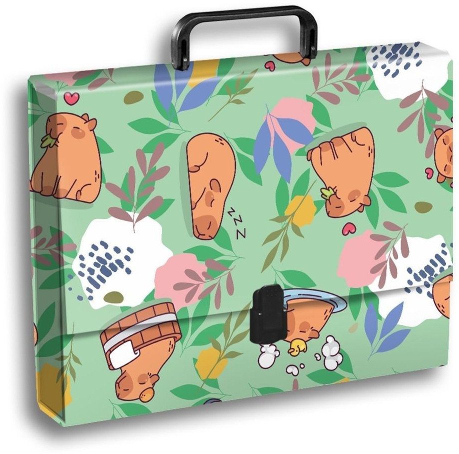 Teczka z rączką A4 Kapibara łąka PENMATE