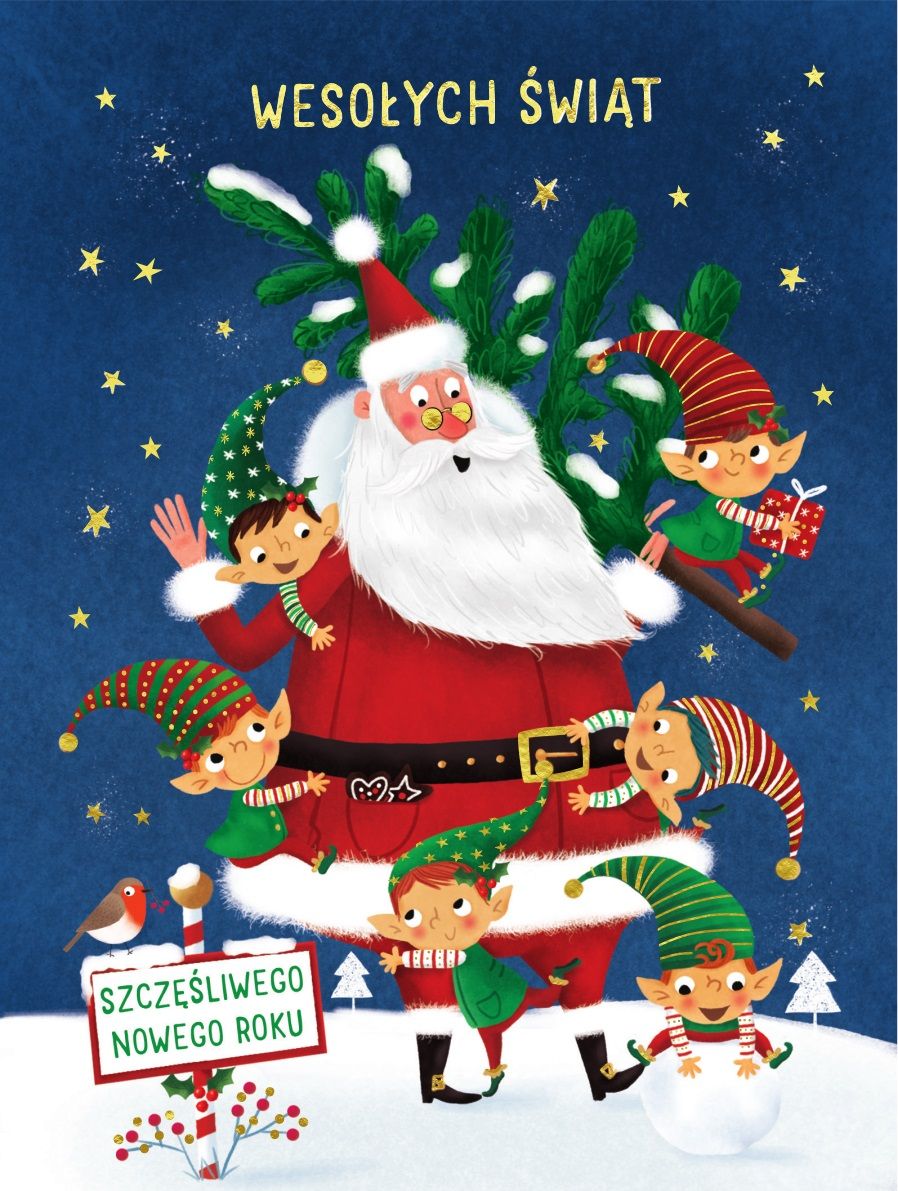 HENRY Karnet B6 BN Mikołaj 2