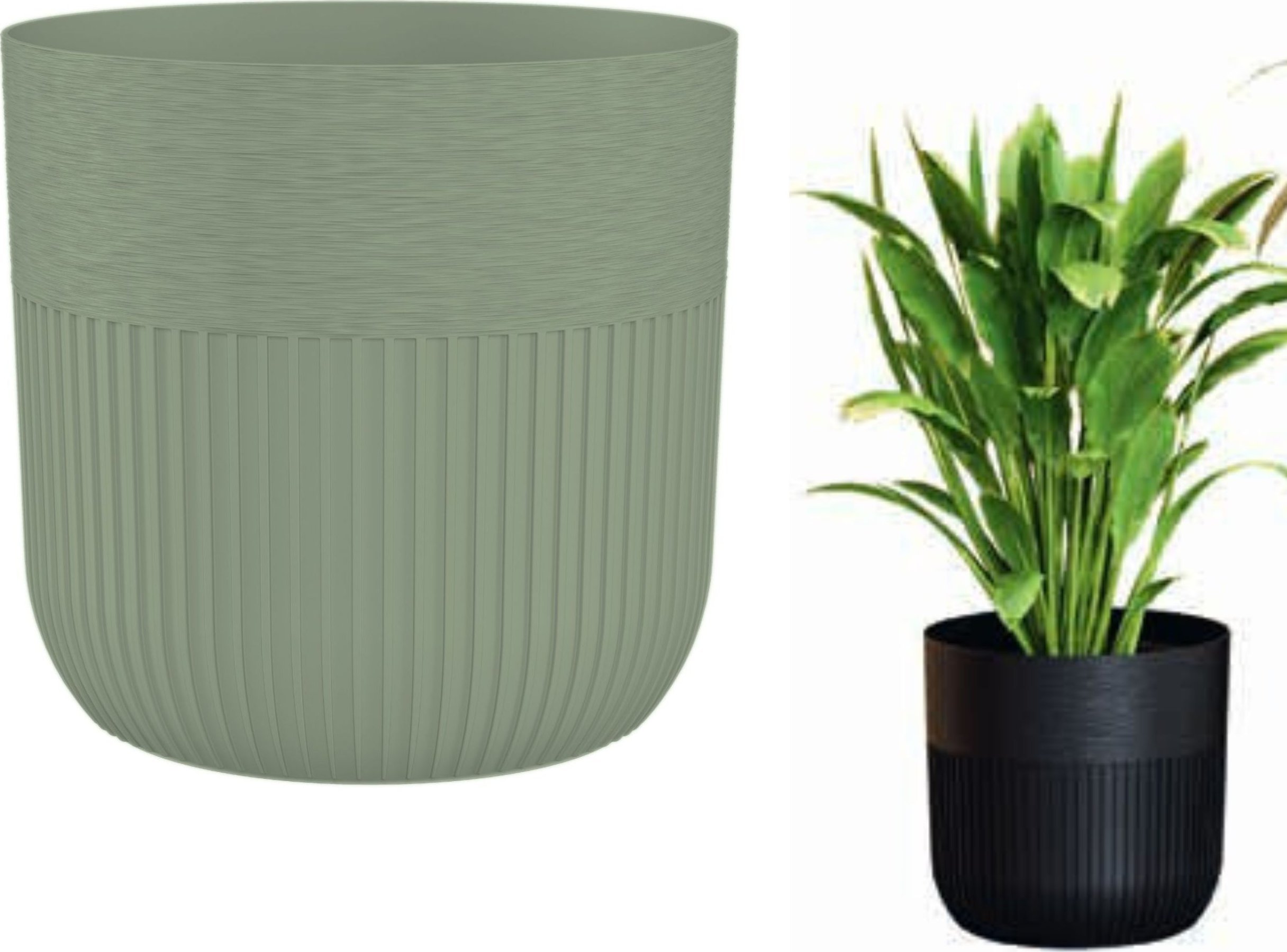 Doniczka okrągła LUCA PETIT 16 Donica Kwietnik