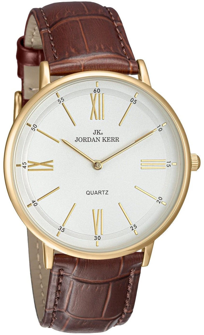 Zegarek Jordan Kerr P9008 IPG PB męski elegancki 42 mm .