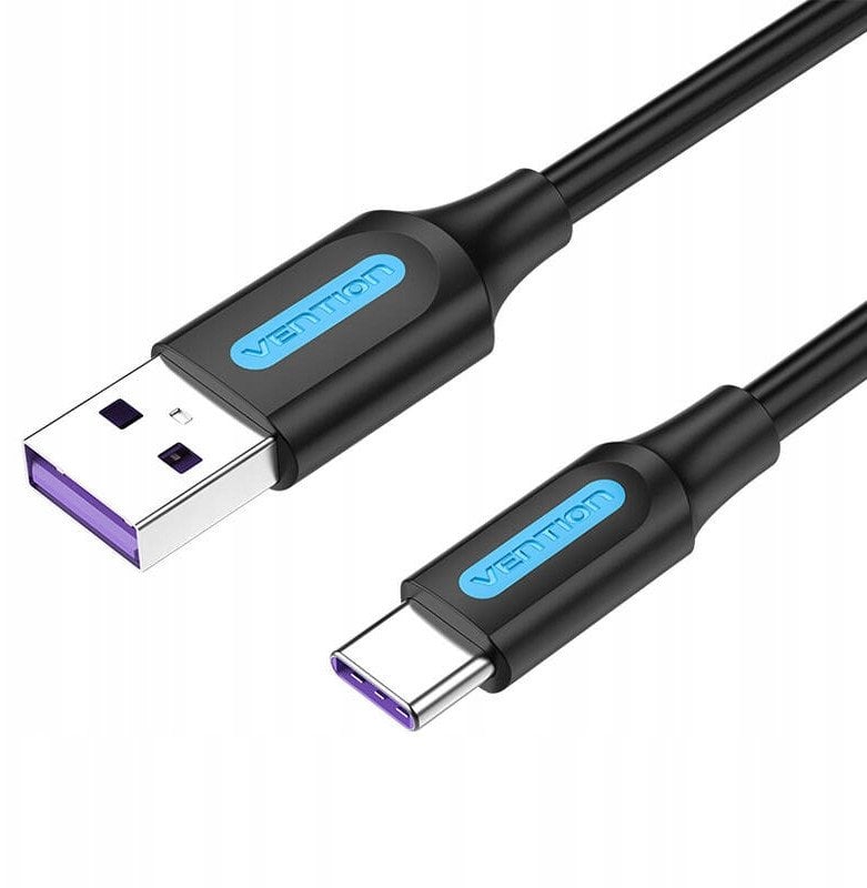 Kabel USB Vention USB-A - USB-C 2 m Czarny (CORBH)