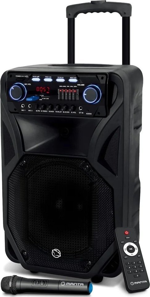 Głośnik Manta SPK 5021 PRO czarny (SPK5021PRO)