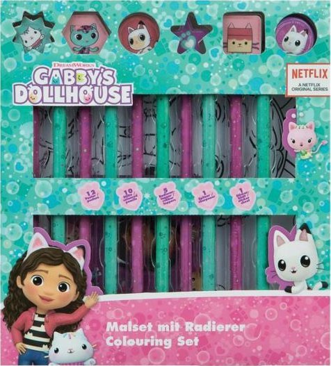 Undercover Zestaw do Kolorowania z Naklejkami, 29el. Koci