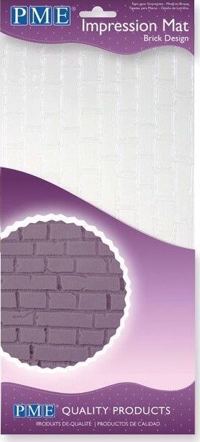 PME Mata strukturalna do masy cukrowej - mur