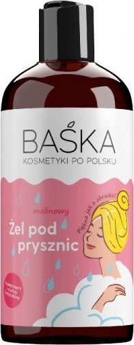 Solverx BAŚKA Kosmetyki Po Polsku Malinowy Żel pod prysznic 500ml