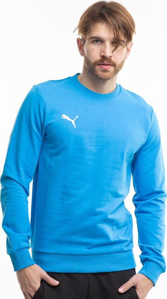 Puma Bluza męska Puma Team Goal Casuals Crew Neck Sweat niebieska 658592 02 S