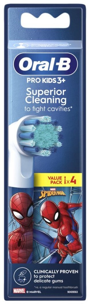 Główka do Szczoteczki do Zębów Oral-B Pro kids +3 Spiderman