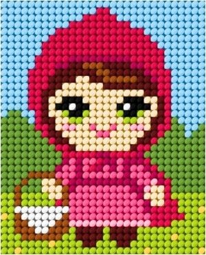 Haft. Moje pierwsze wyszywanie - Czerwony kapturek