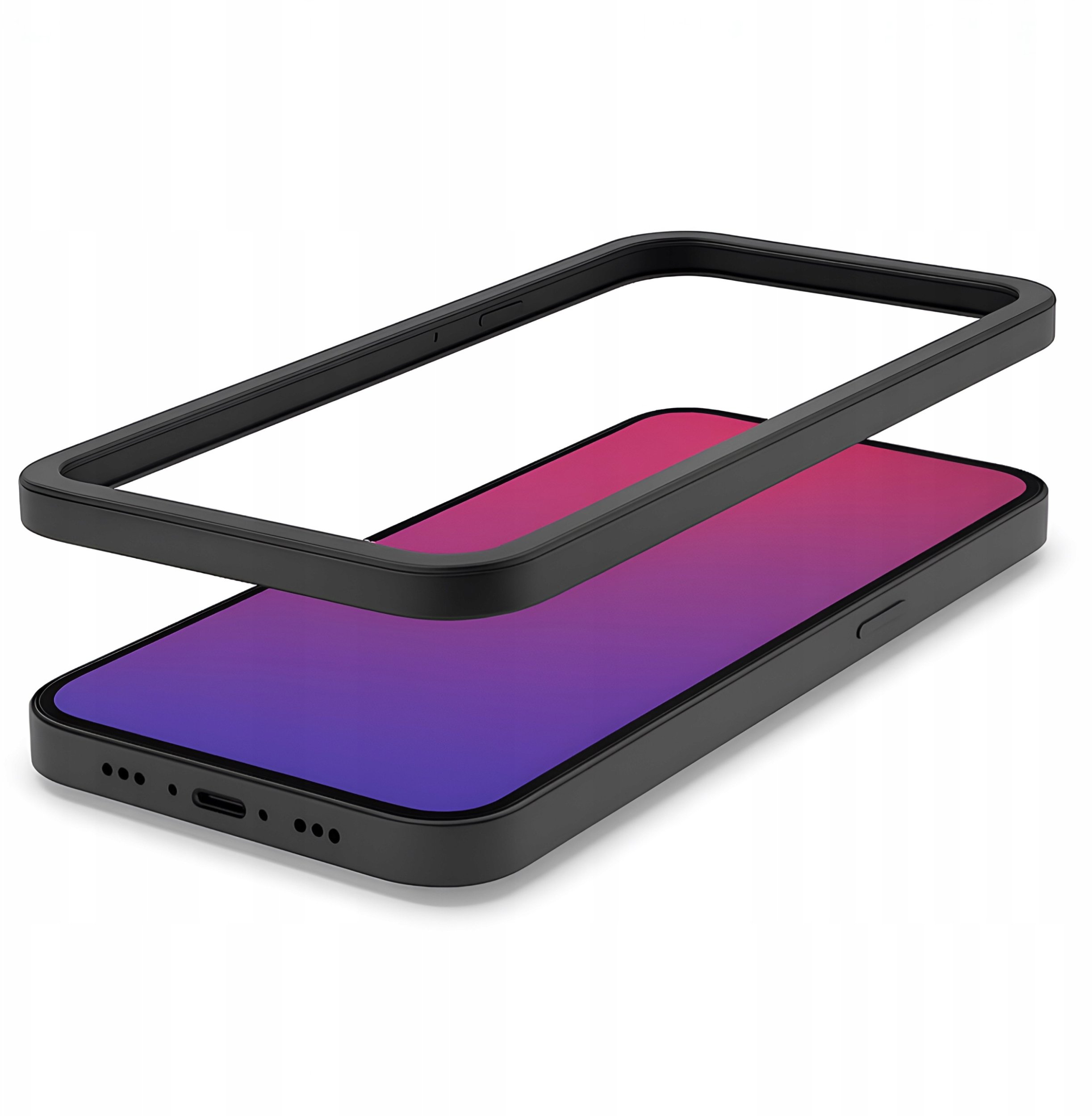 Ramka Montażu Szkła Do Apple iPhone 12 / 12 Pro Instalacyjna Pozycjonująca