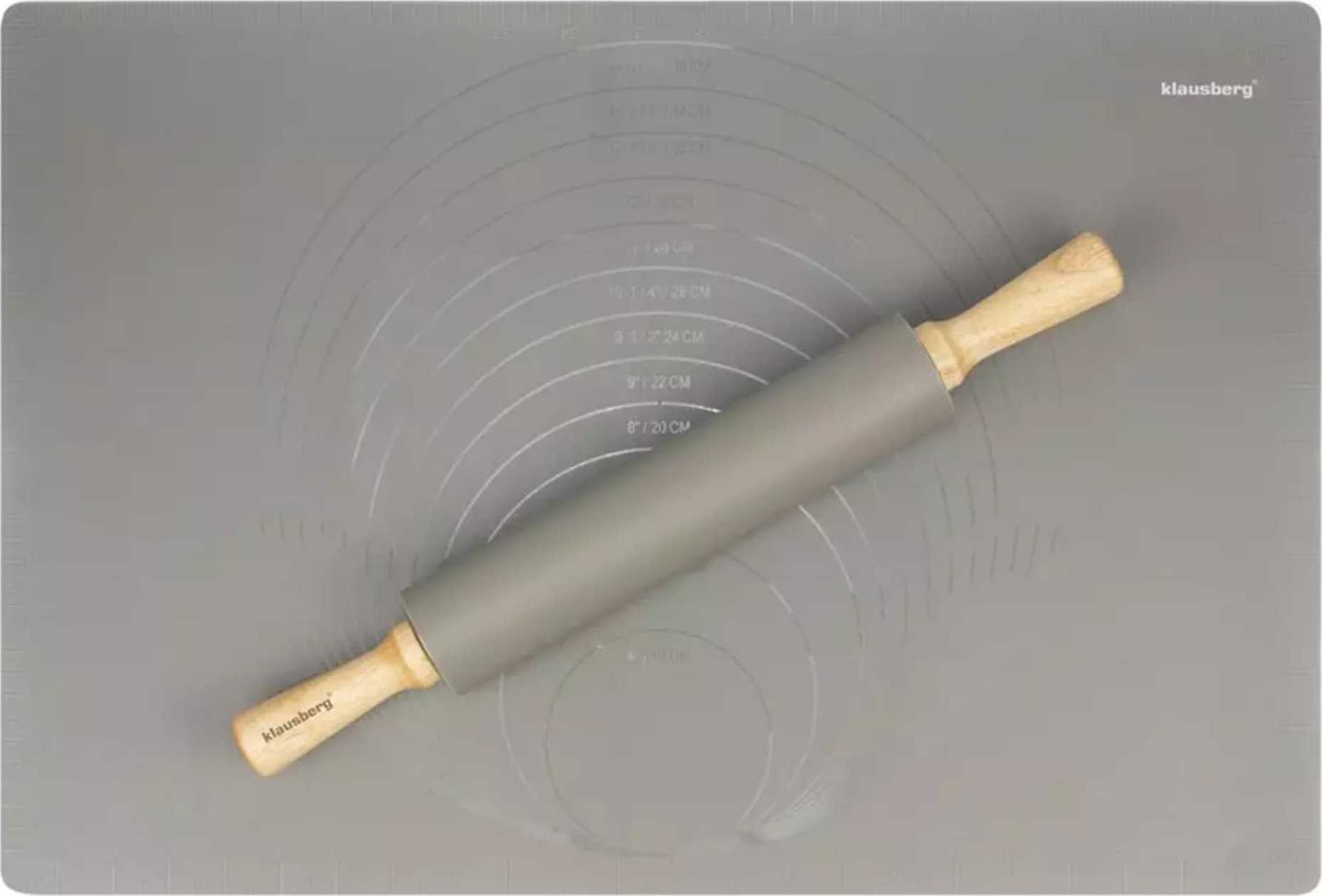 Klausberg STOLNICA SILIKONOWA 60 X 40CM + WAŁEK KLAUSBERG KB-7597