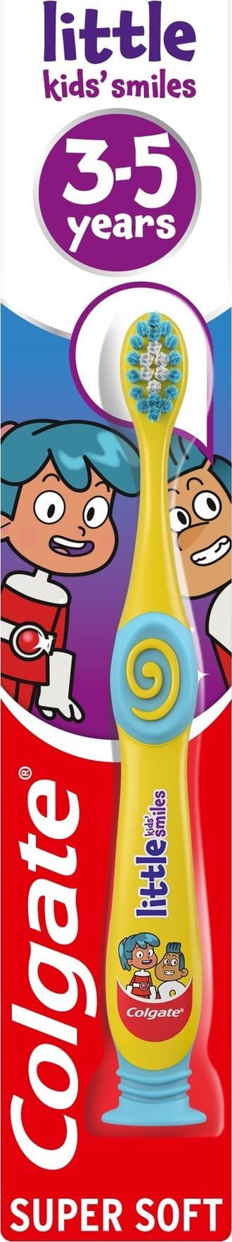 Colgate COLGATE Little Kids Smiles Szczoteczka do zębów dla dzieci - Super Soft 3-5 lat