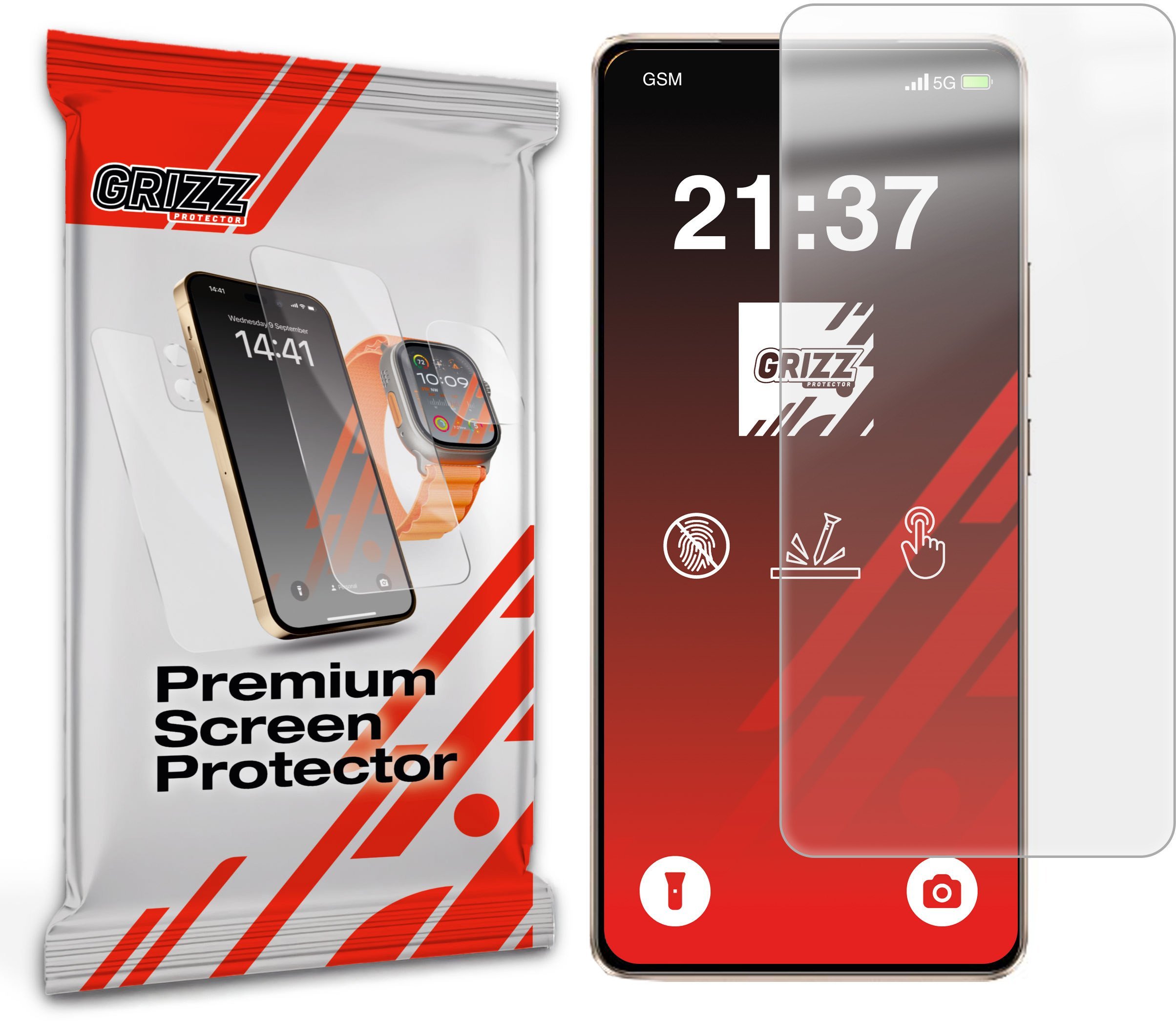 Folia matowa GrizzGlass PaperScreen do Vivo Y300 GT