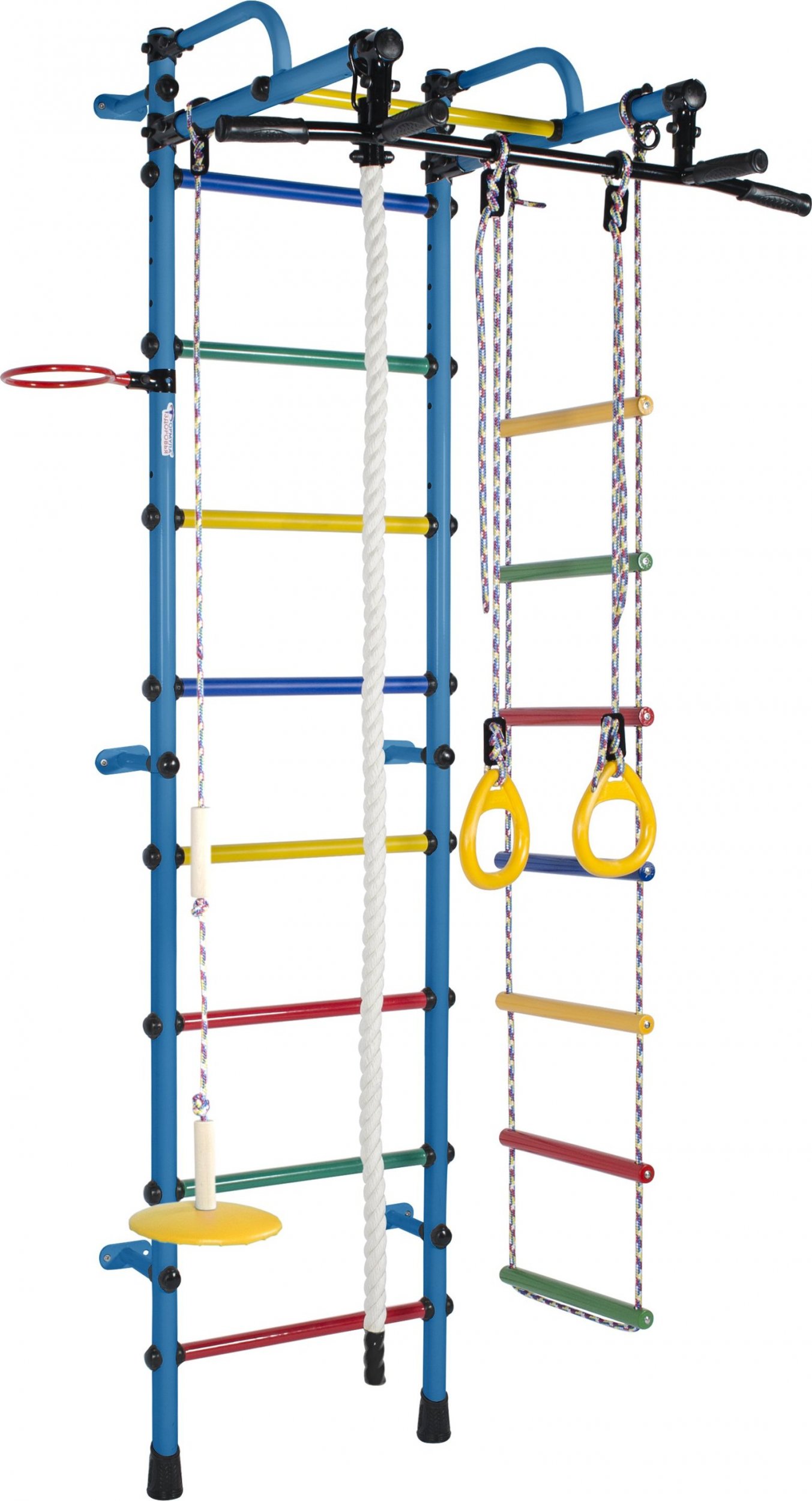 TOTALFIT Drabinka gimnastyczna LIRA jasnoniebieska