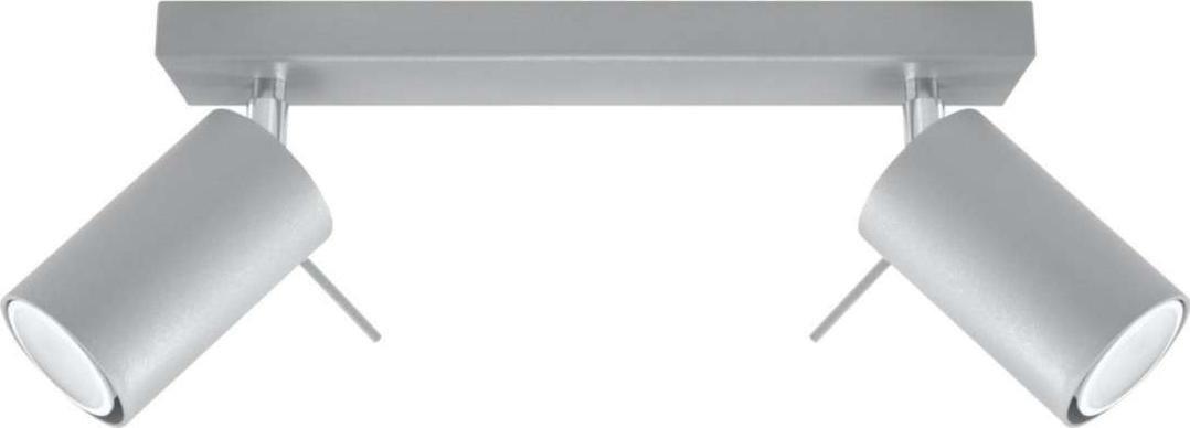 Lampa sufitowa Sollux LAMPA sufitowa SOL SL450 metalowa OPRAWA listwa SPOT ścienne tuby szare