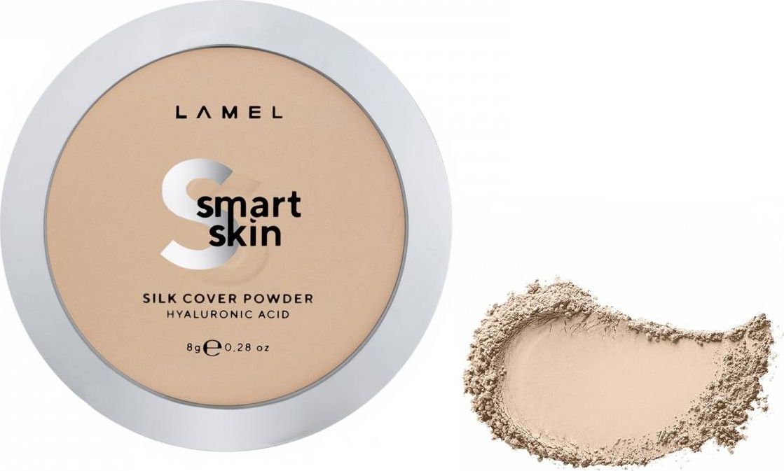 Lamel Smart Skin Puder kompaktowy do twarzy Silk Cover nr 401 8g