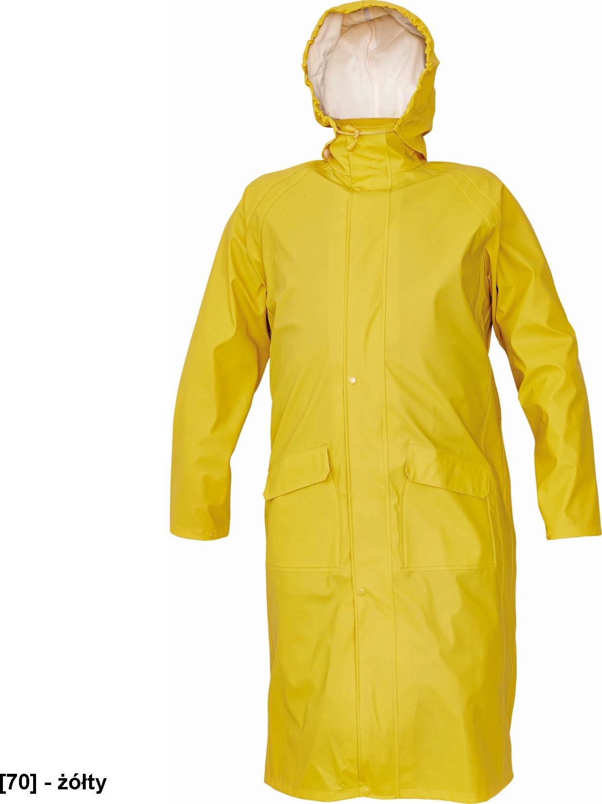 CERVA SIRET - płaszcz - żółty L