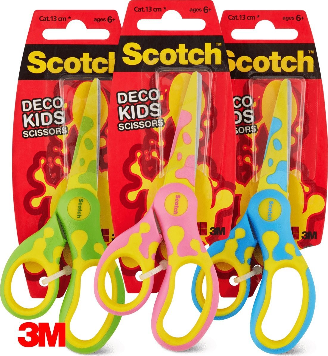 Scotch Nożyczki Scotch Deco 13cm mix kolorów -